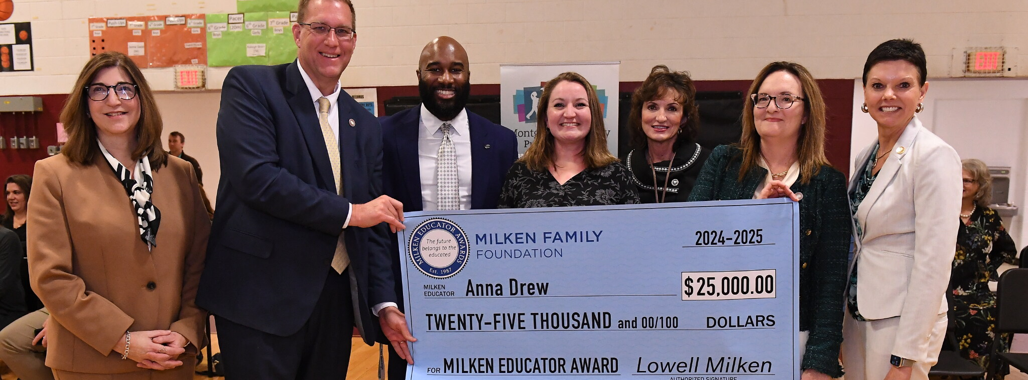 Milken Award Winner, Mrs. Anna Drew