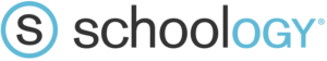 The Schoolology logo, representing a blend of technology and education in a sleek, contemporary style.