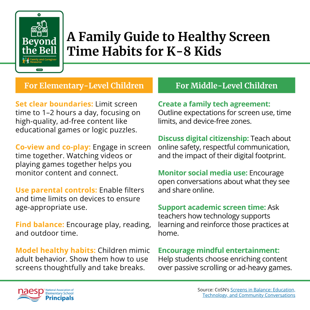 Healthy Screen Time Habits