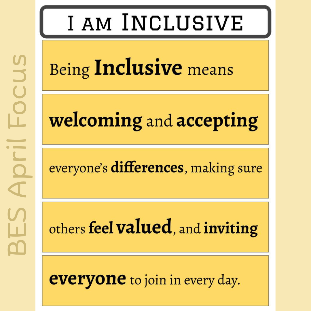Positive Character Trait Inclusive Description