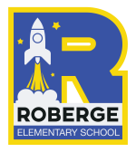 Roberge rocket logo