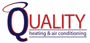 quality heating and air logo