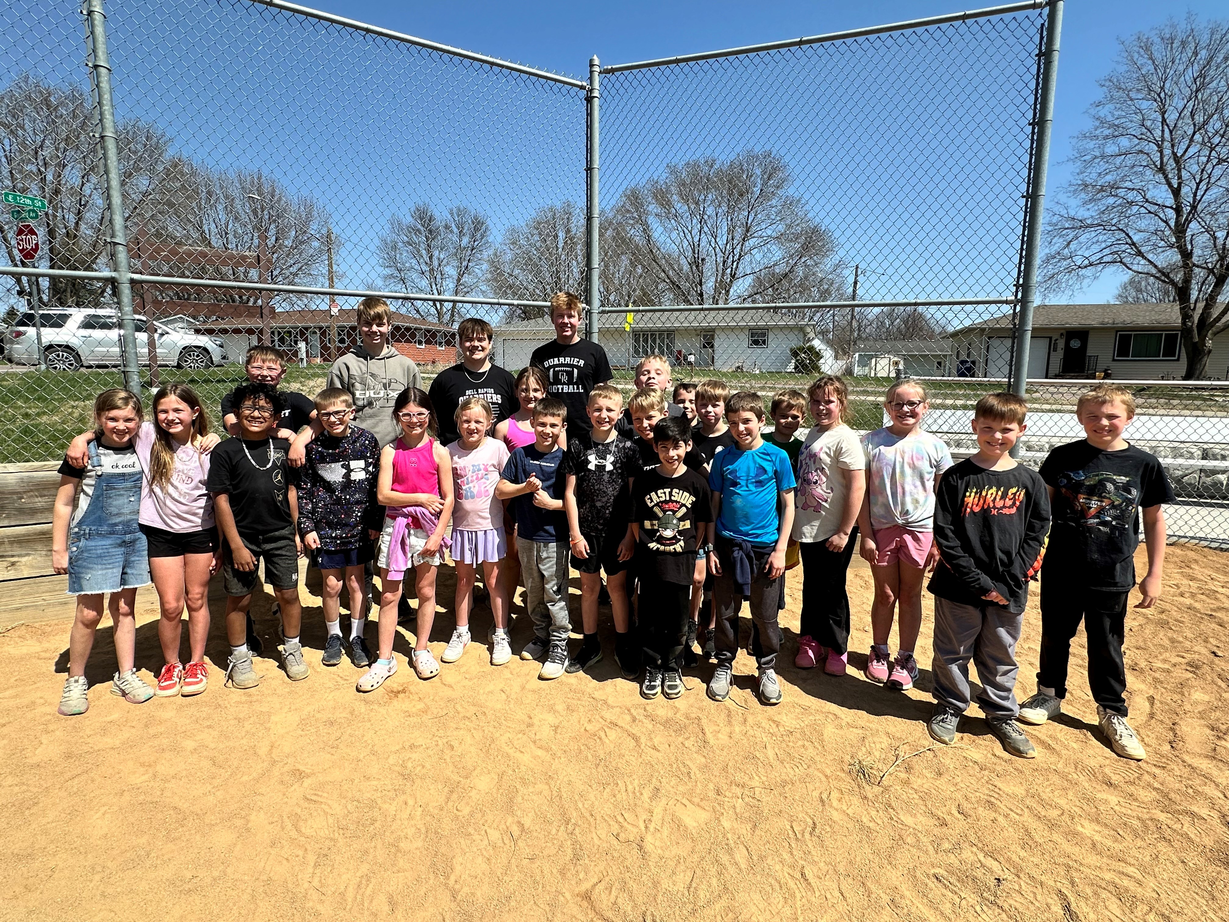 3rd grade softball fun