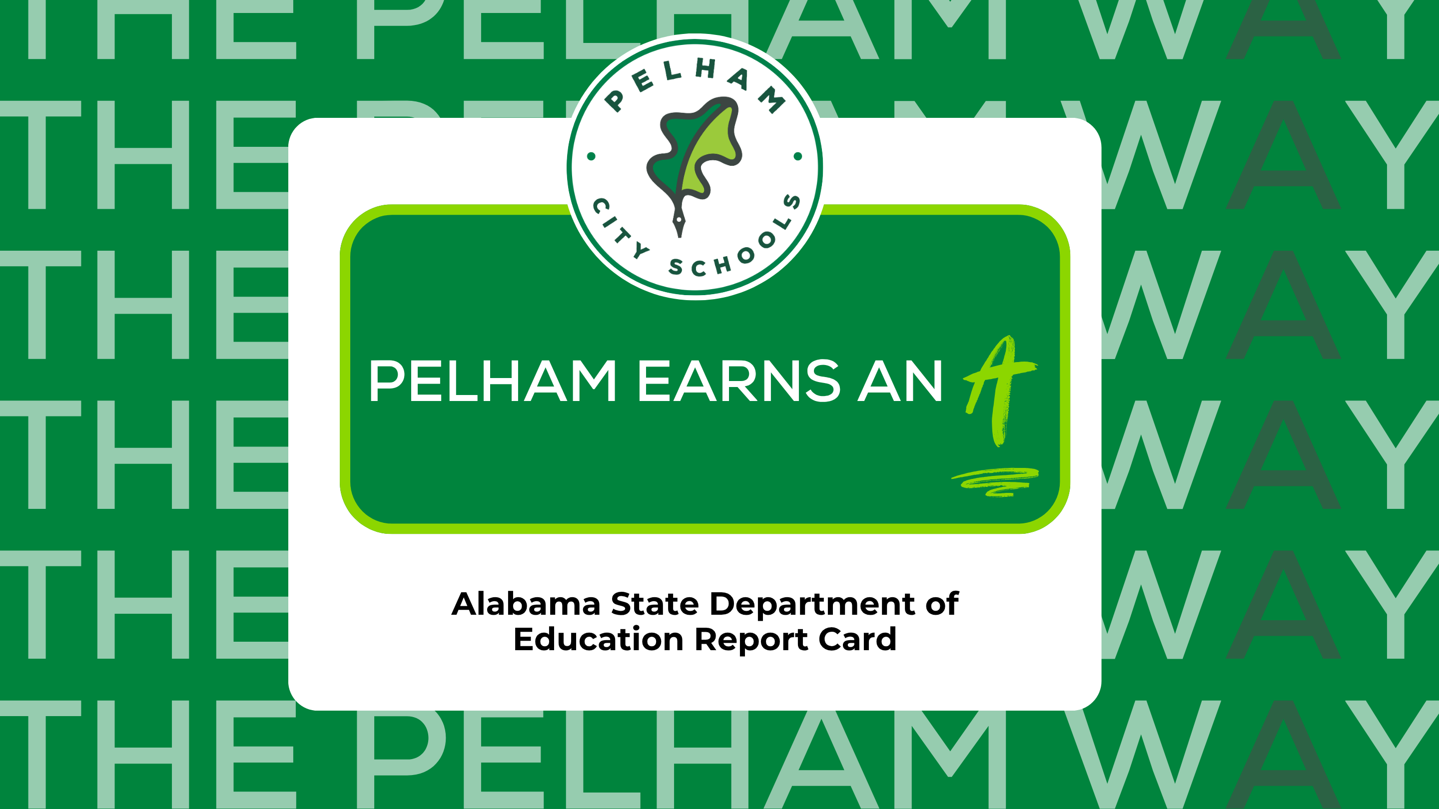 Pelham Earns an A 