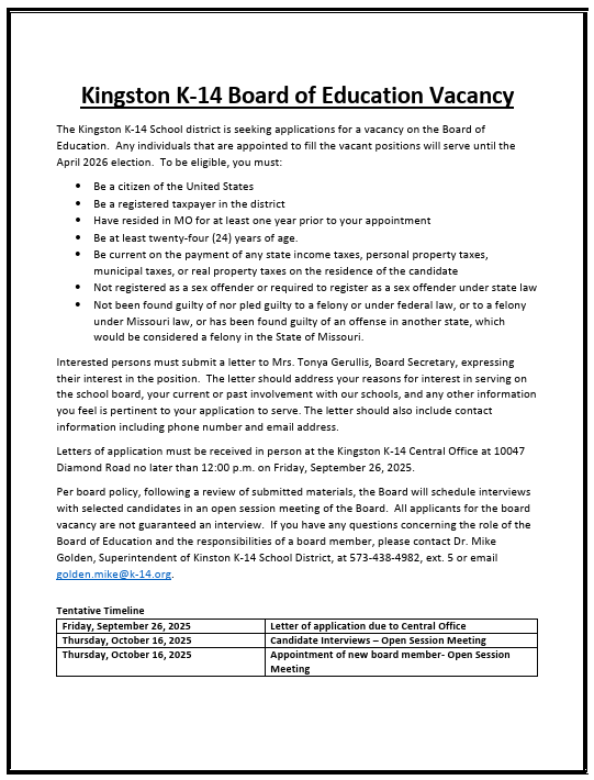 BID NOTICE