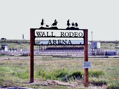 Wall Rodeo Arena Arch