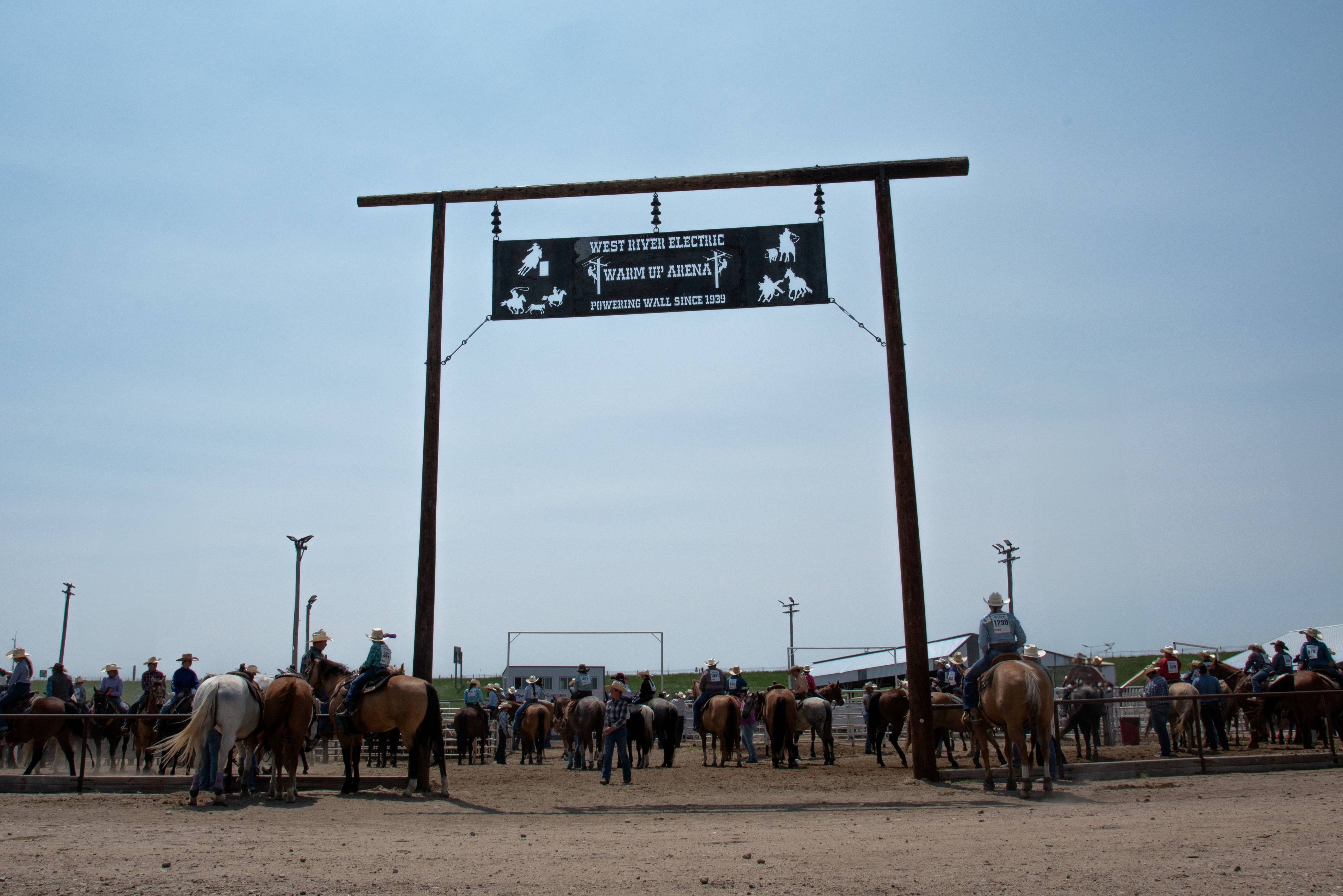 photo of West River Electric warm up arena