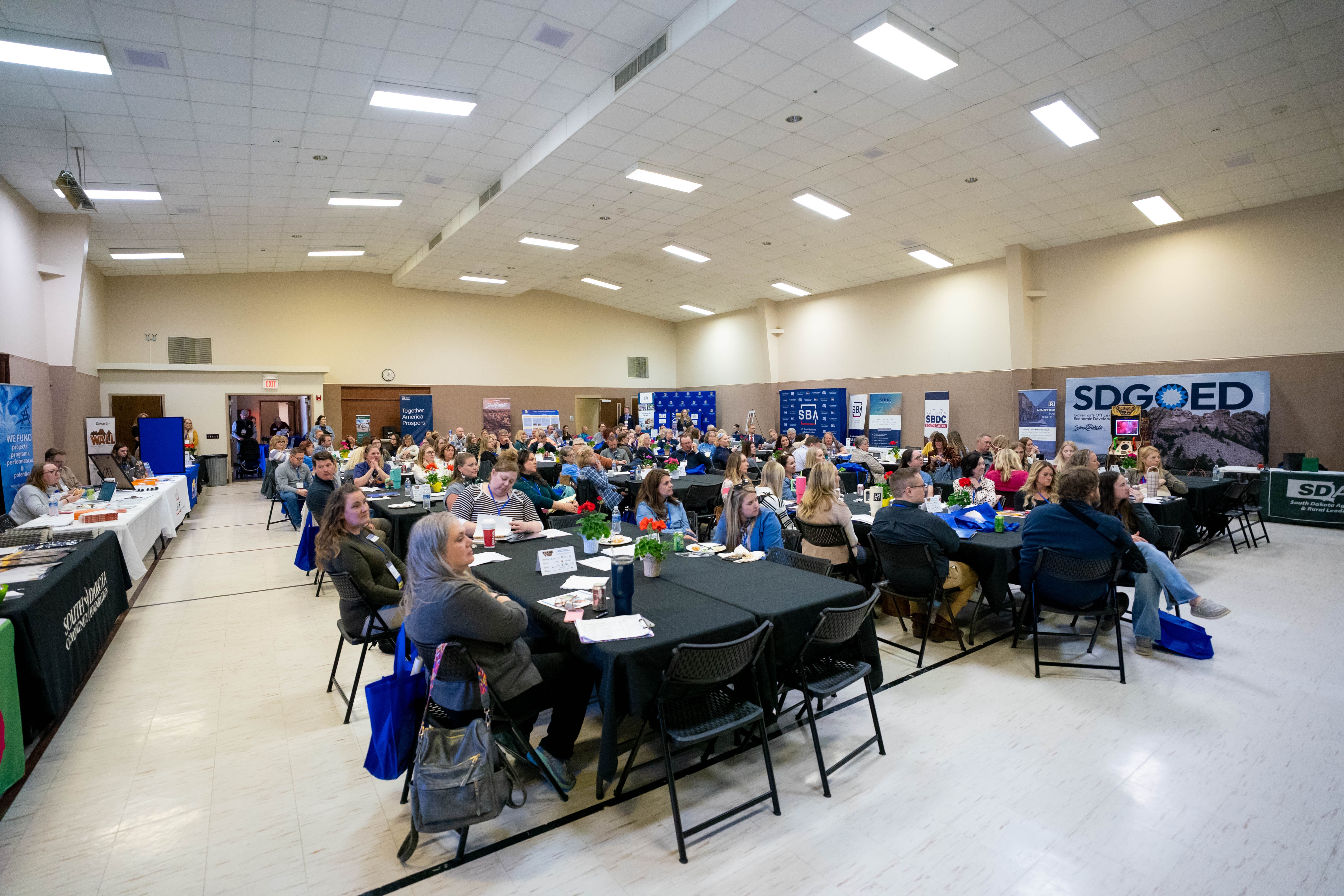 Wall Grand Hall with Energize conference session