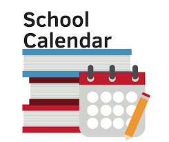 Books ,pencil and calendar