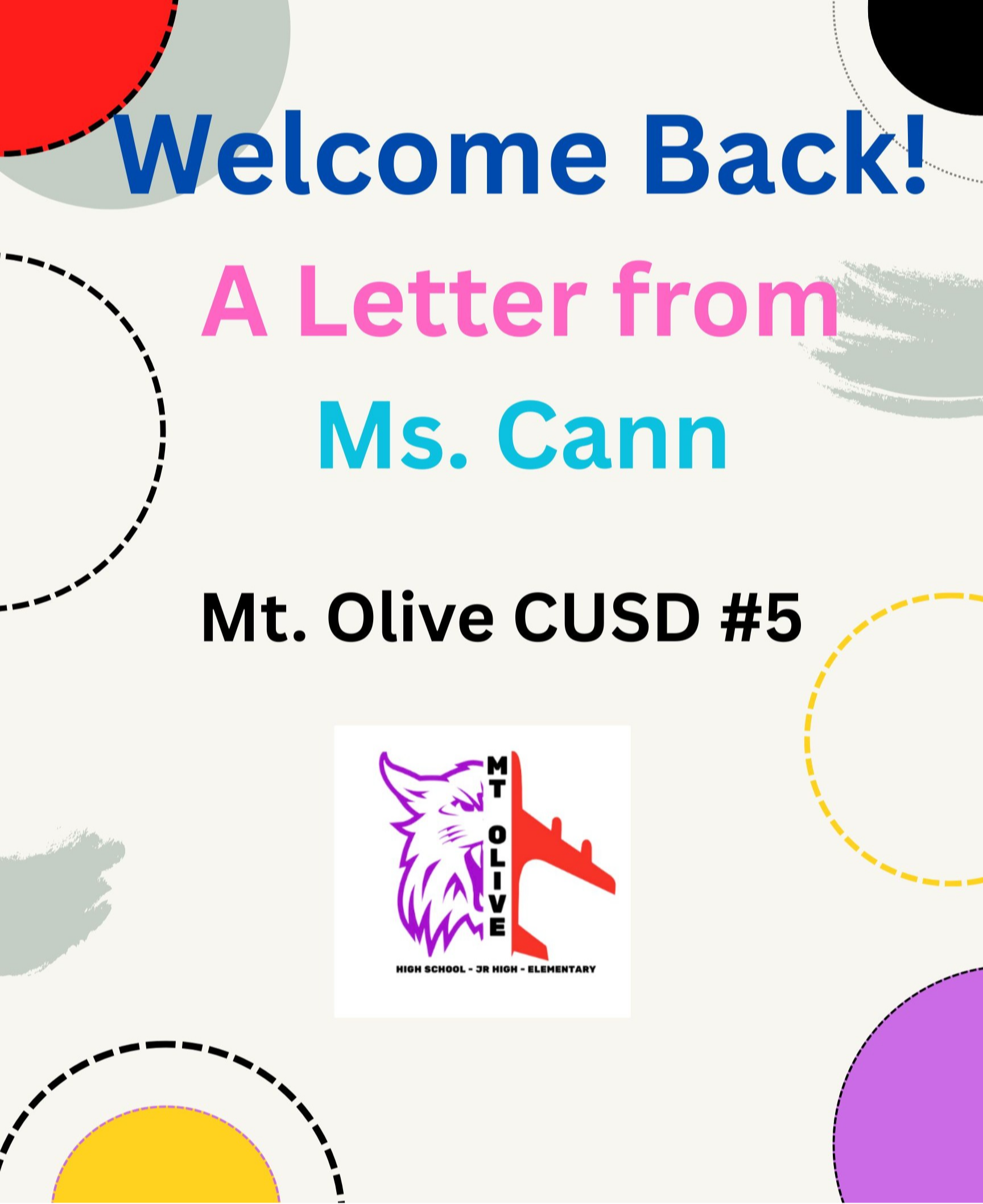 Welcome Letter 