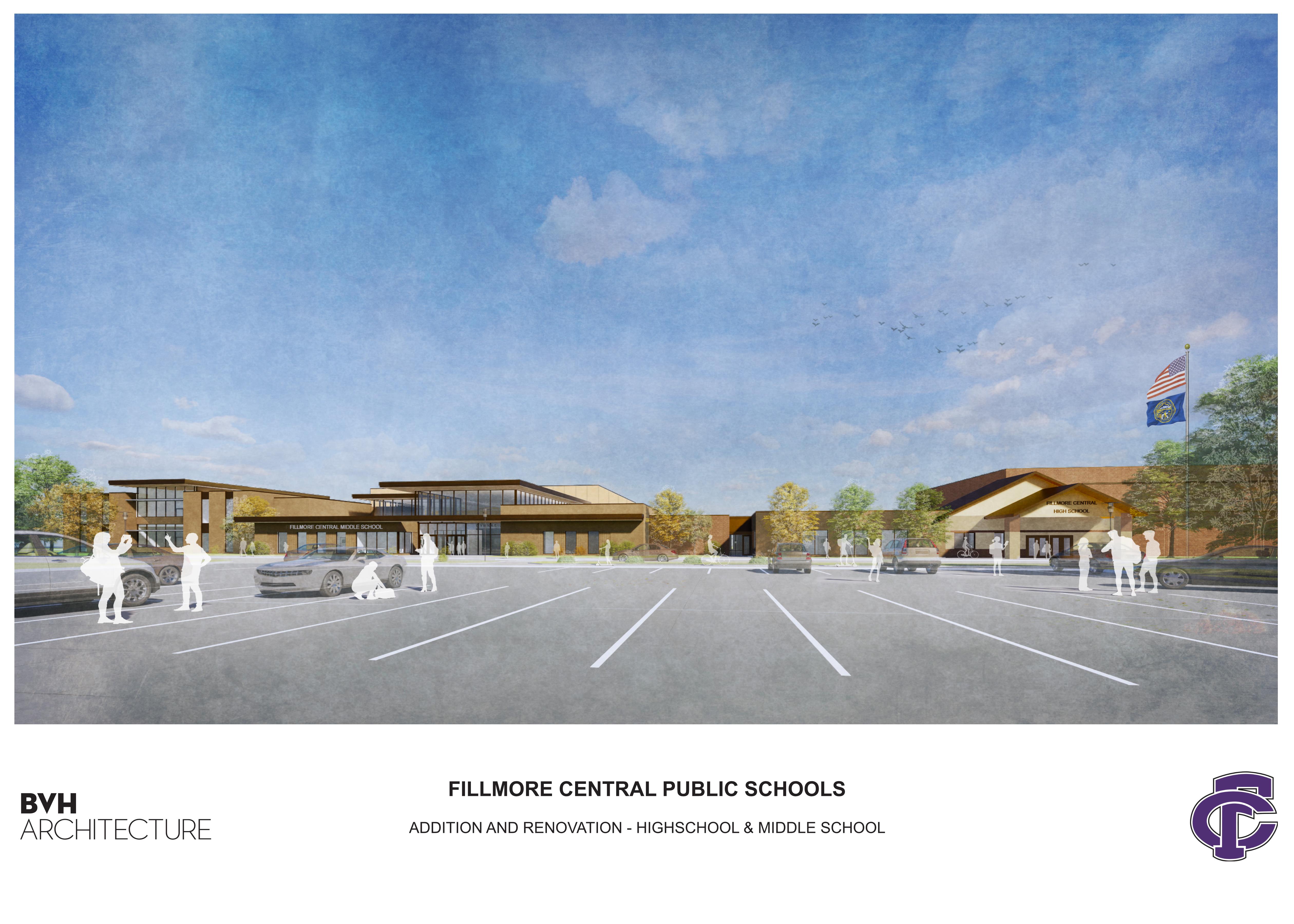 MS/HS EXTERIOR RENDERING