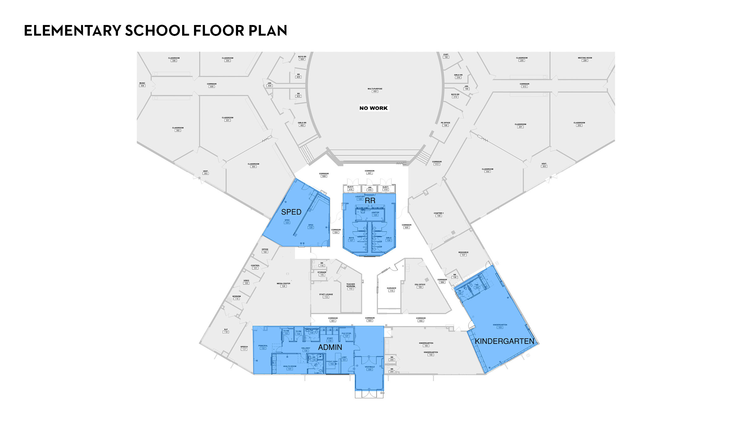 Elementary school diagram
