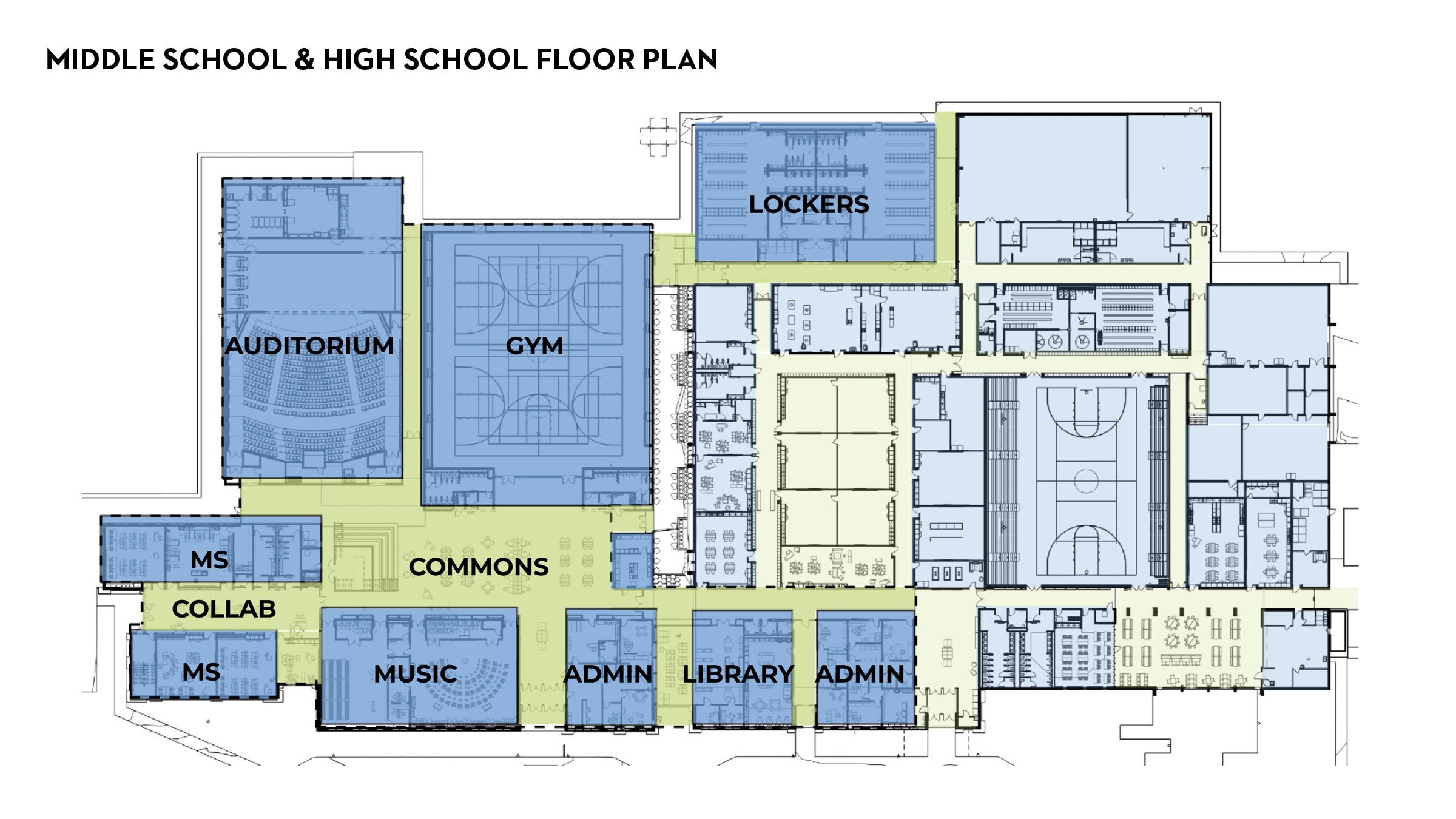 Middle & High School Floor Diagram