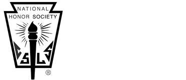 The logo of the National Honor Society featuring a torch surrounded by rays, symbolizing leadership and scholarship.