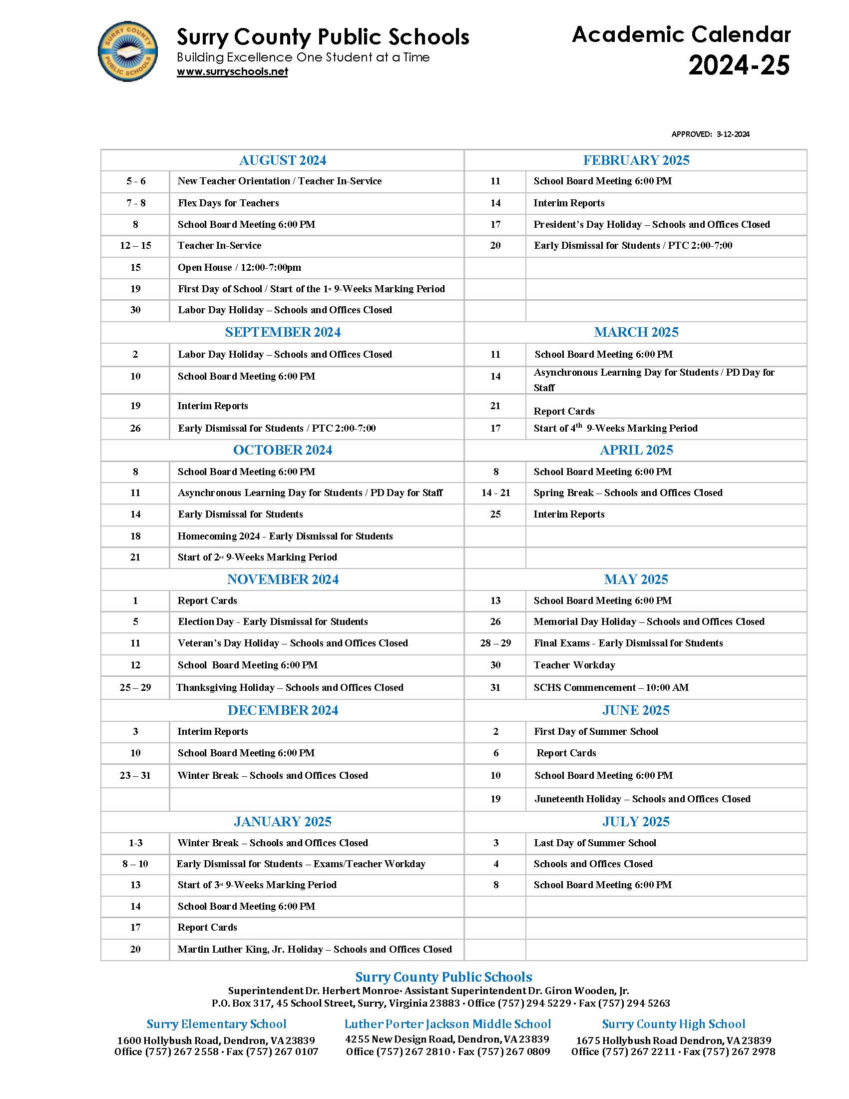 2024-25 SCPS Division Calendar (2)