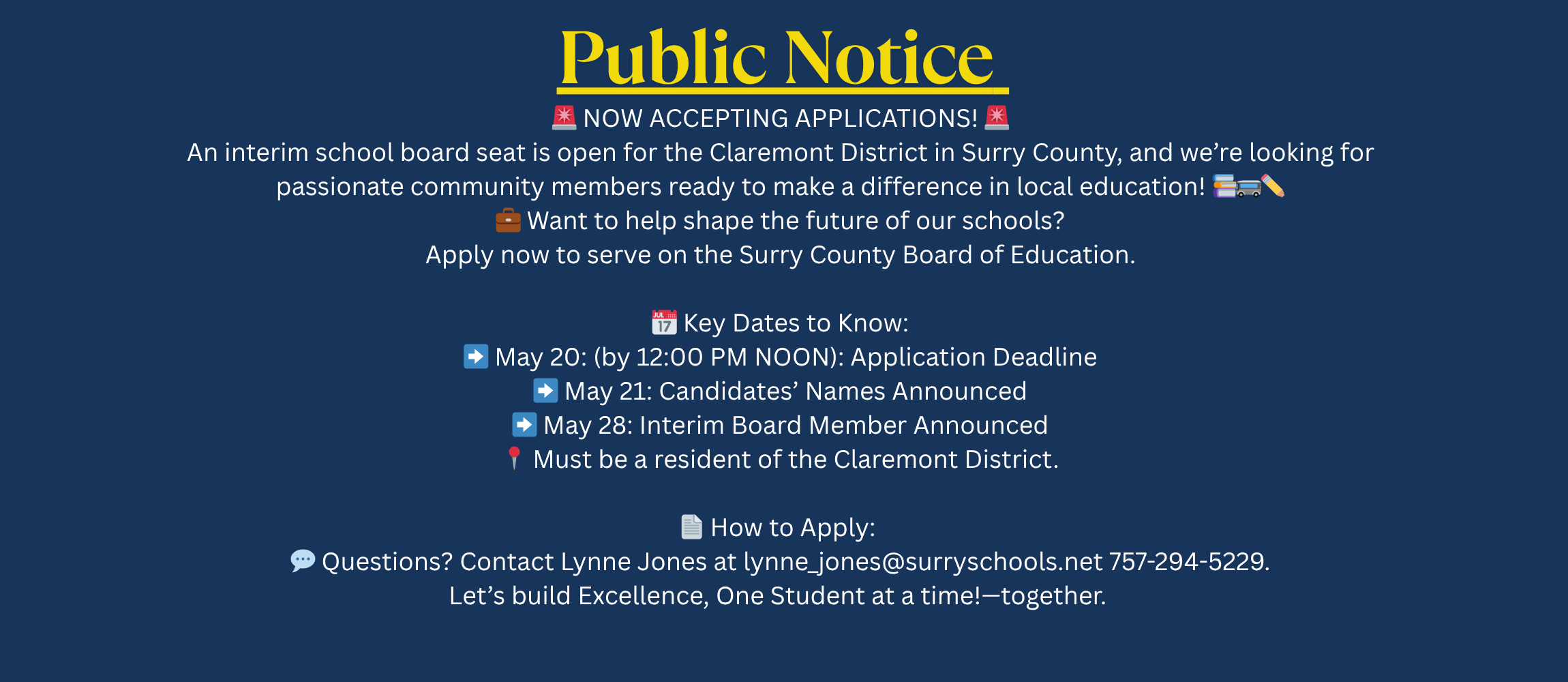 Public Notice