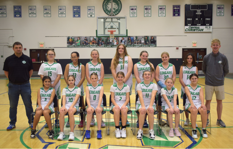 Middle School Girls Basketball Team