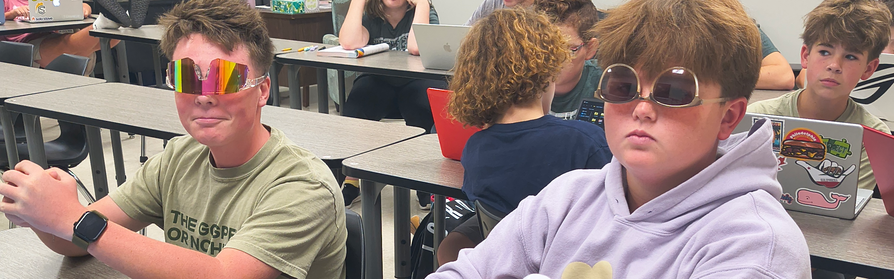 Secondary Classroom Students