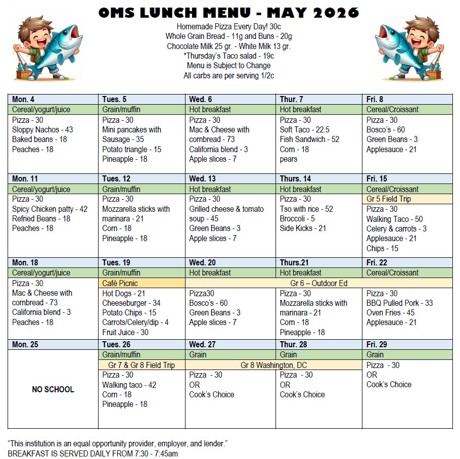 OMS May Lunch
