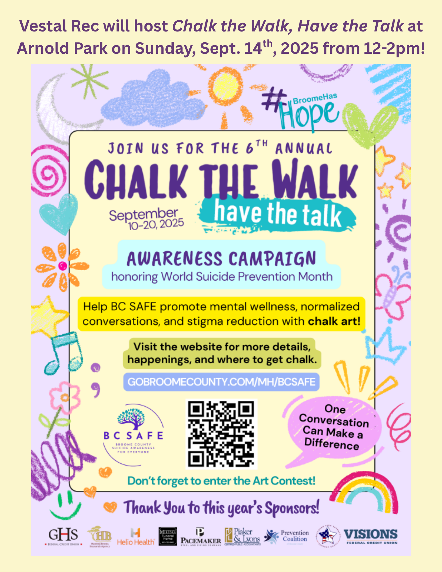 chalk the walk