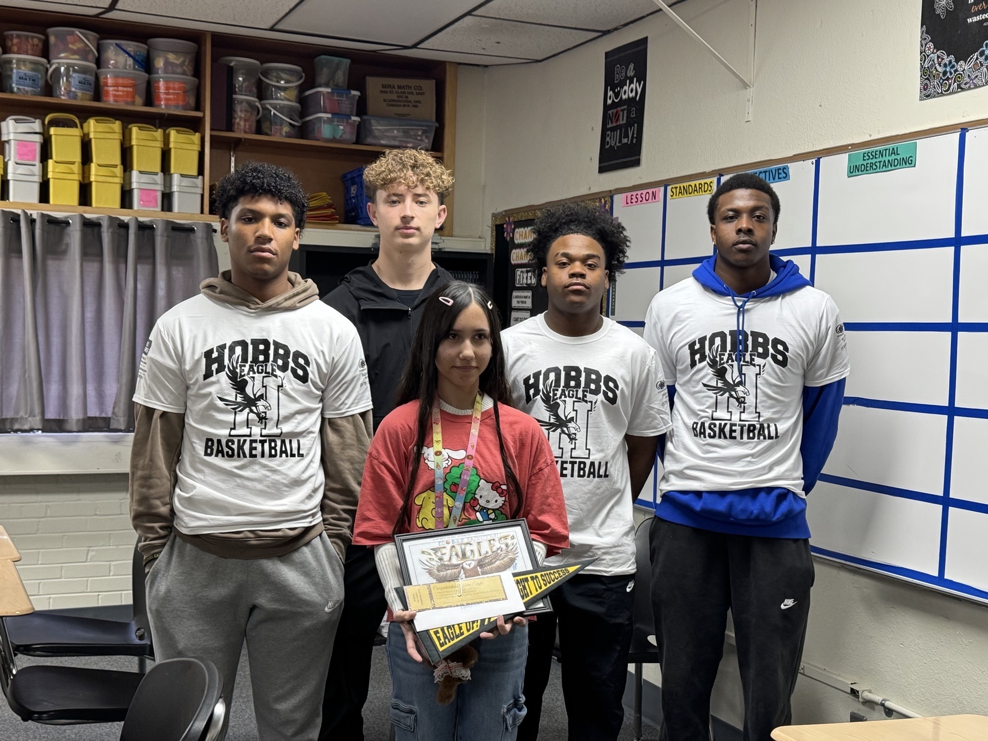 Maria Alvidrez winner of Don't Drop the Ball Art Contest