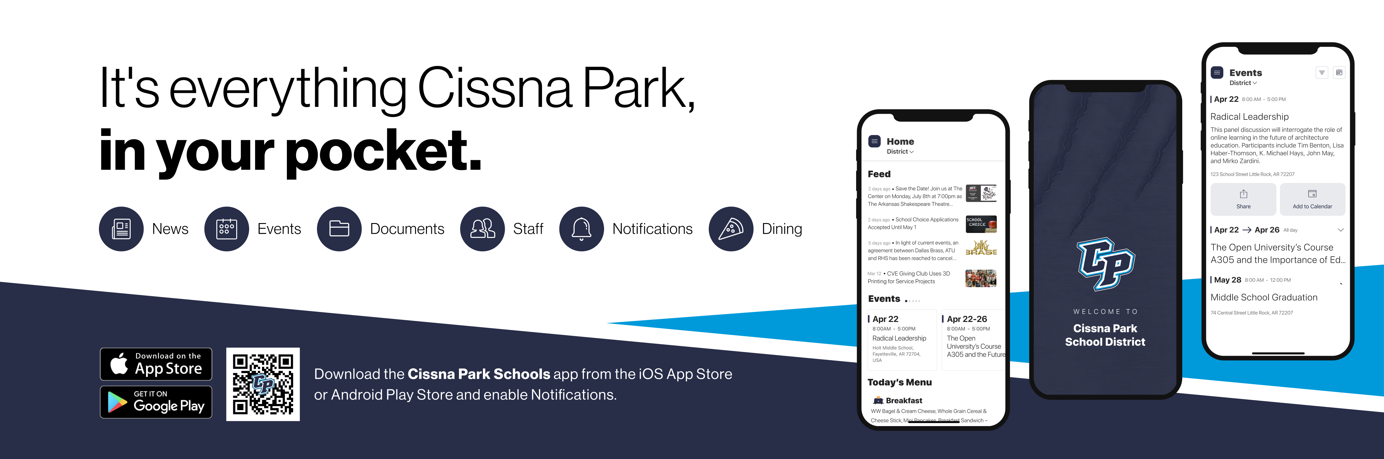 Information is shared to  access the Cissna Park School District CUSD 6 app. Contact the school for more information if needed.