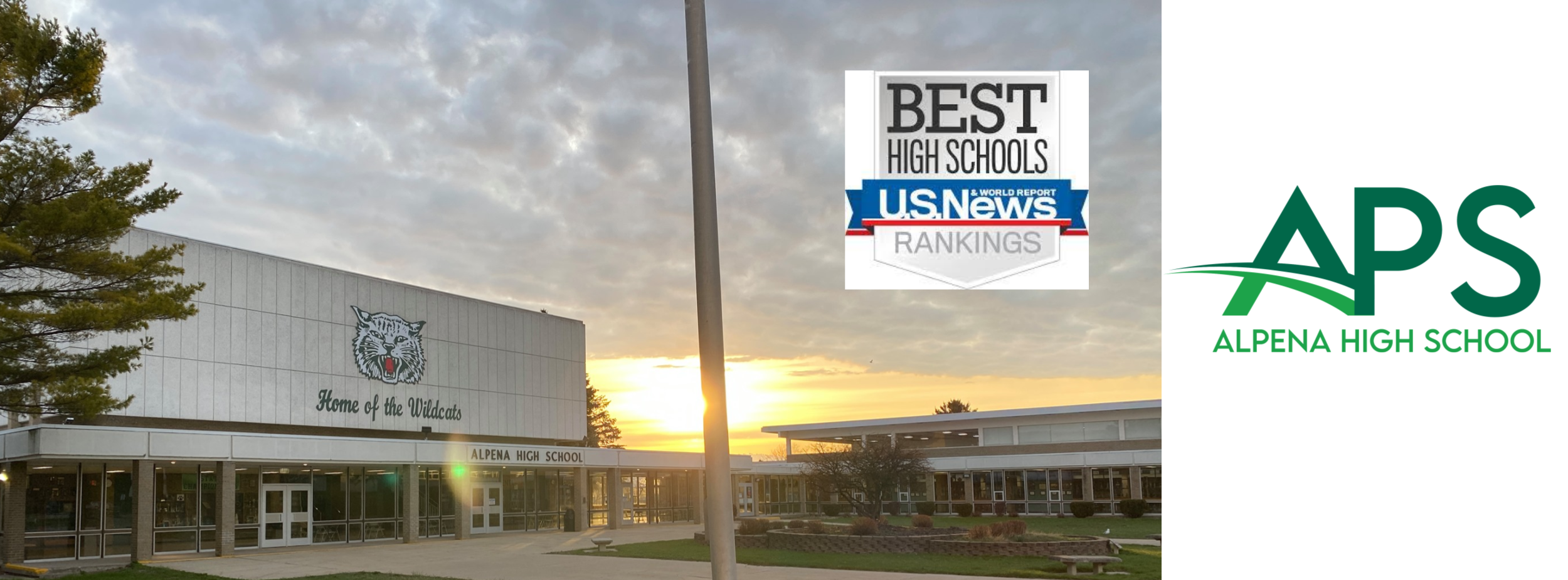 Alpena High School Earned High State and National Rankings in Best High Schools list from U.S. News and World Report