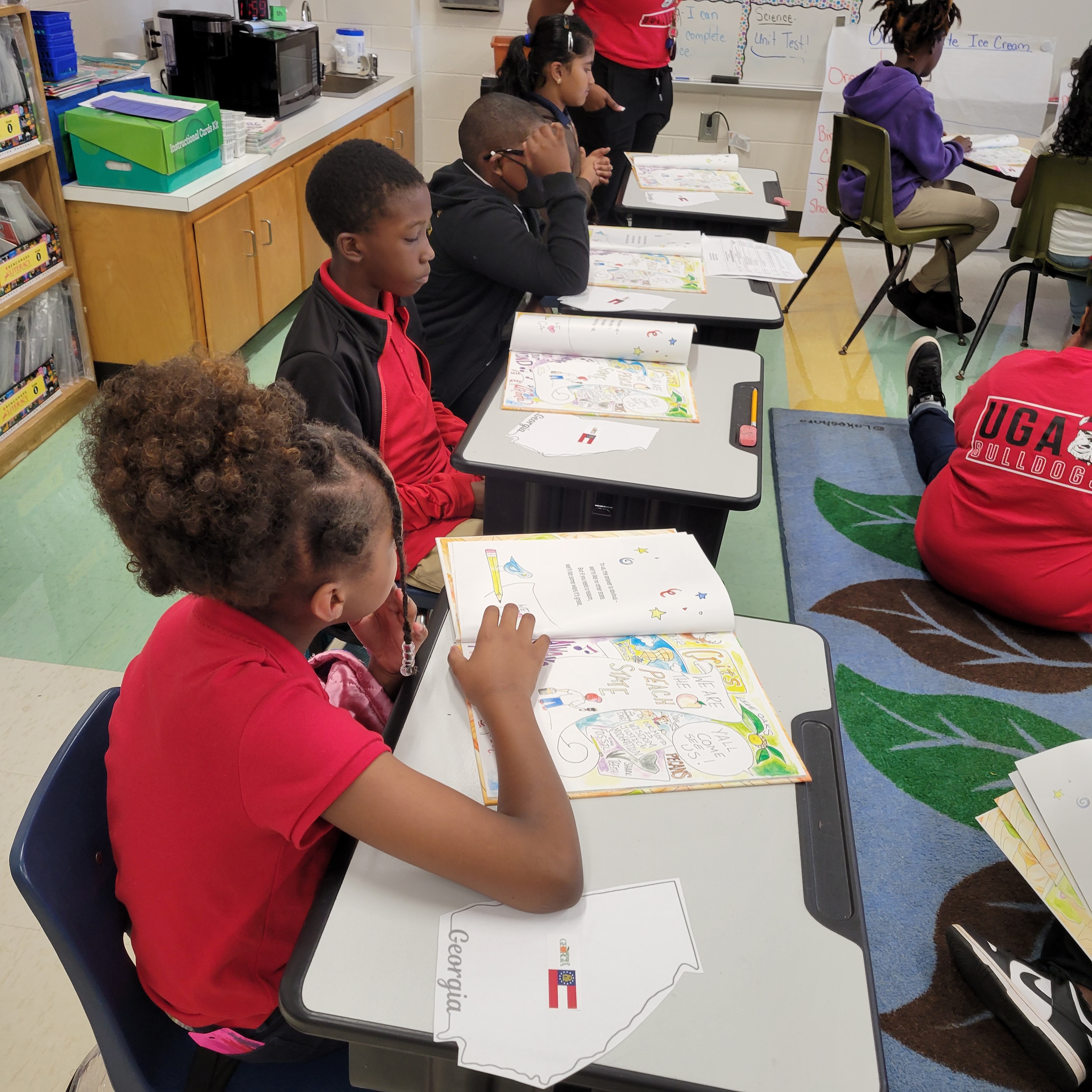 Students Reading