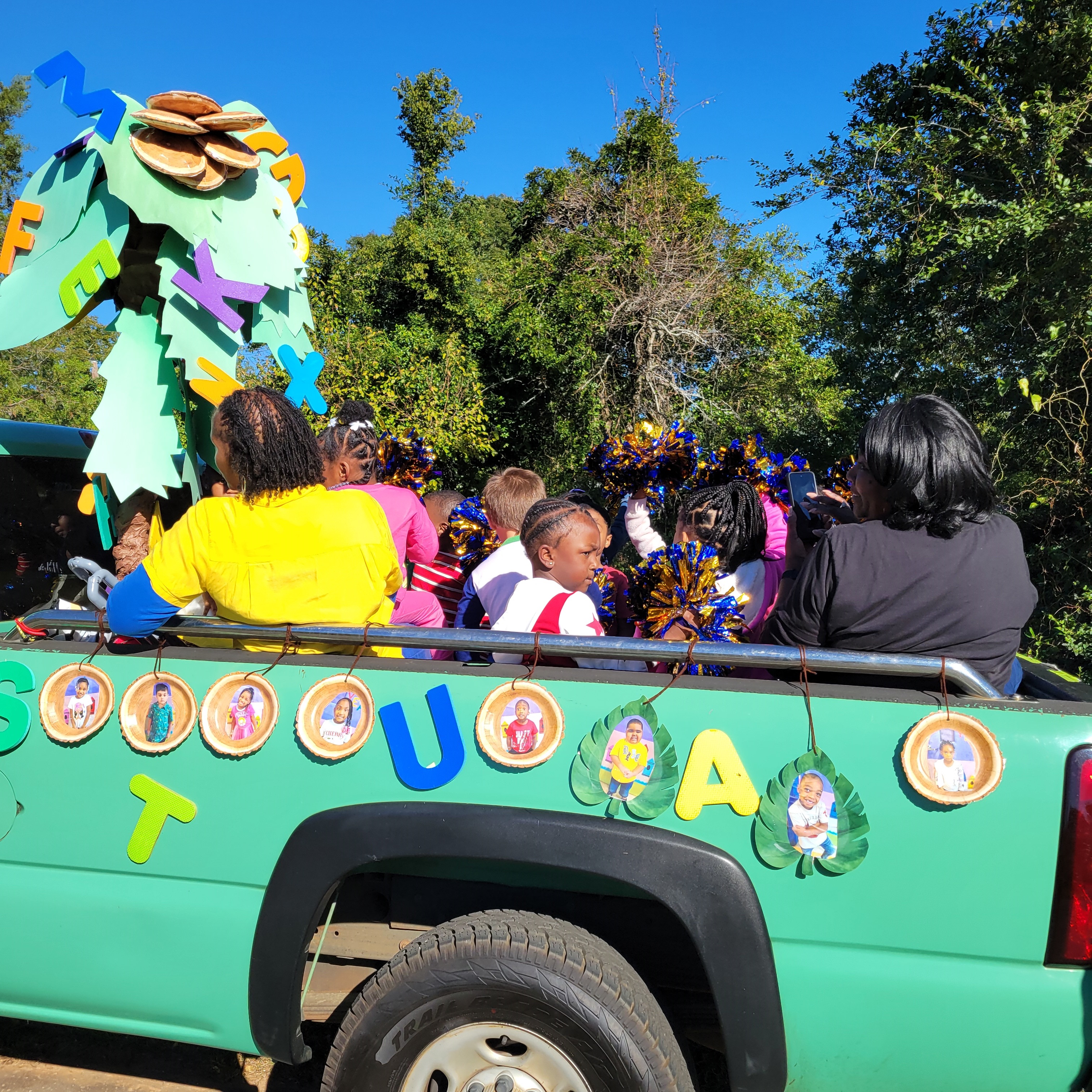Pre-K parade float