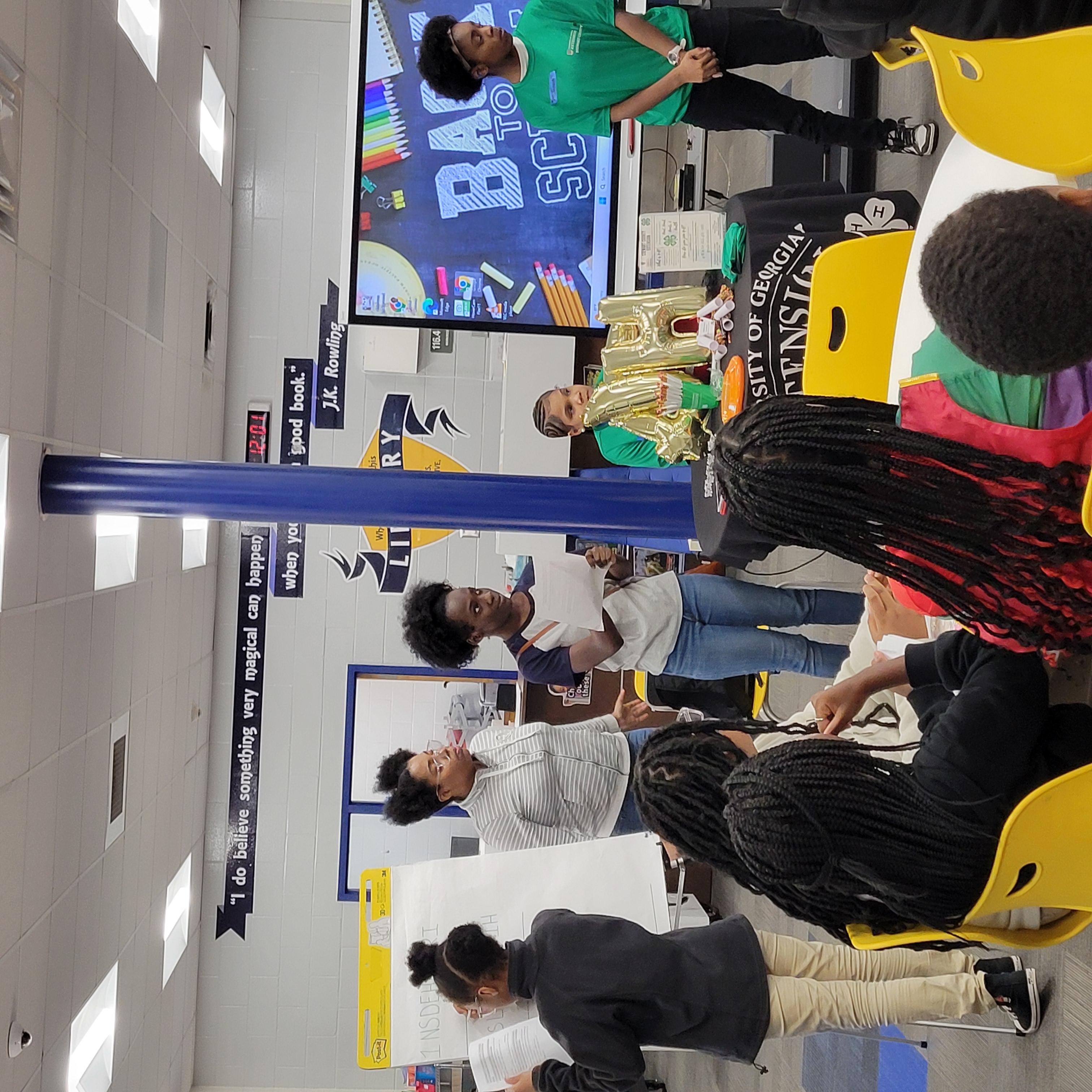 Students learning
