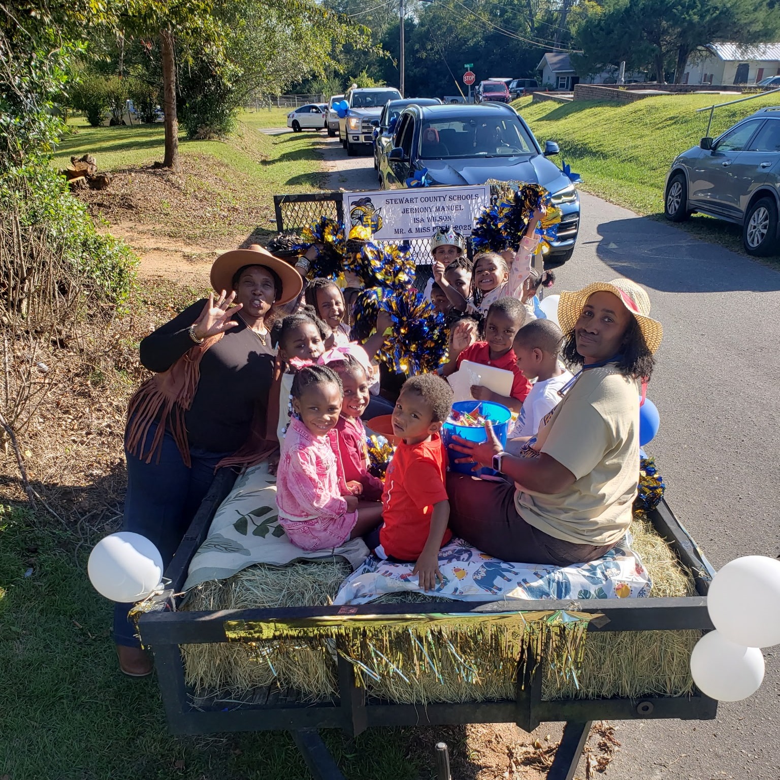 Pre-K parade float