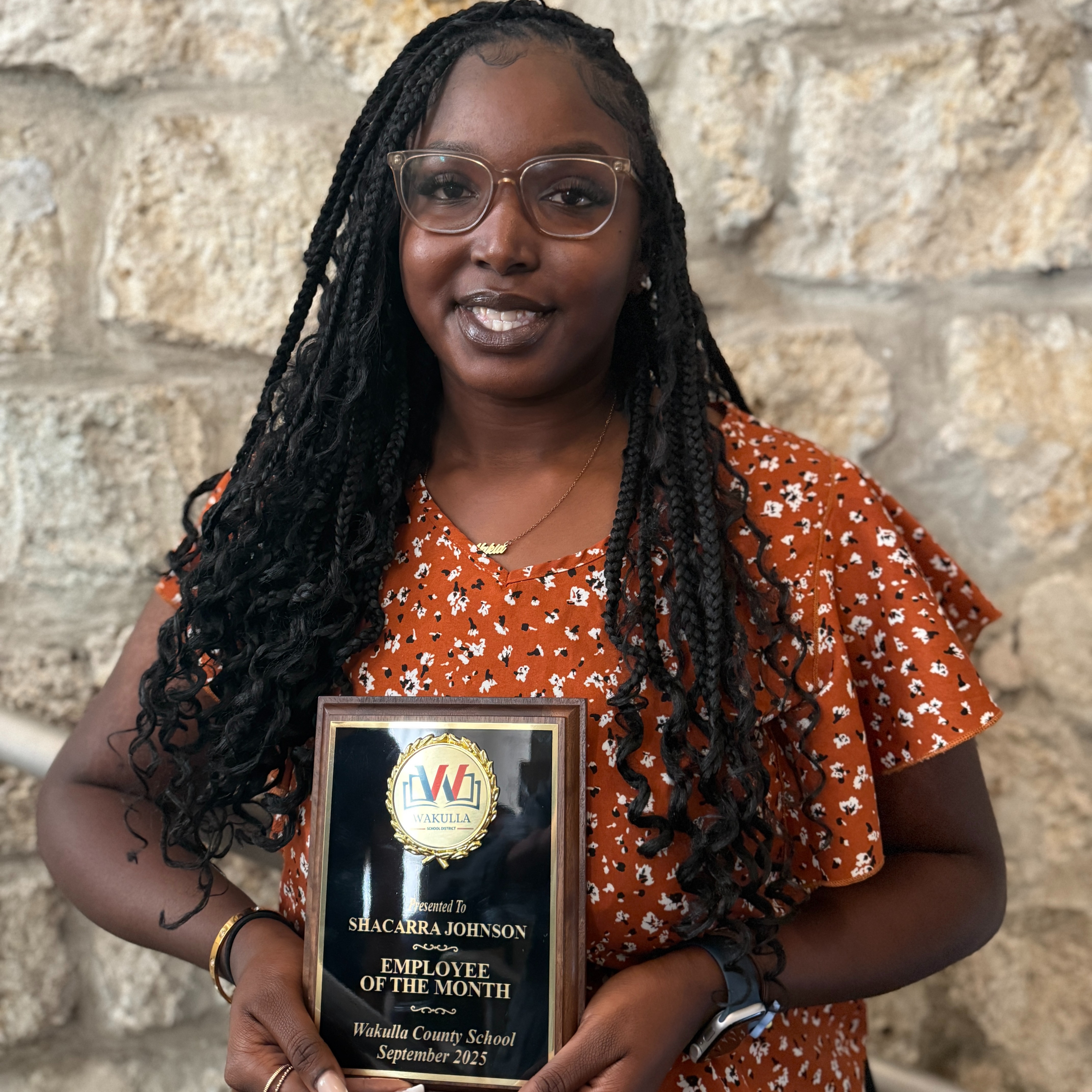 Shacarra Johnson-Employee of the Month September