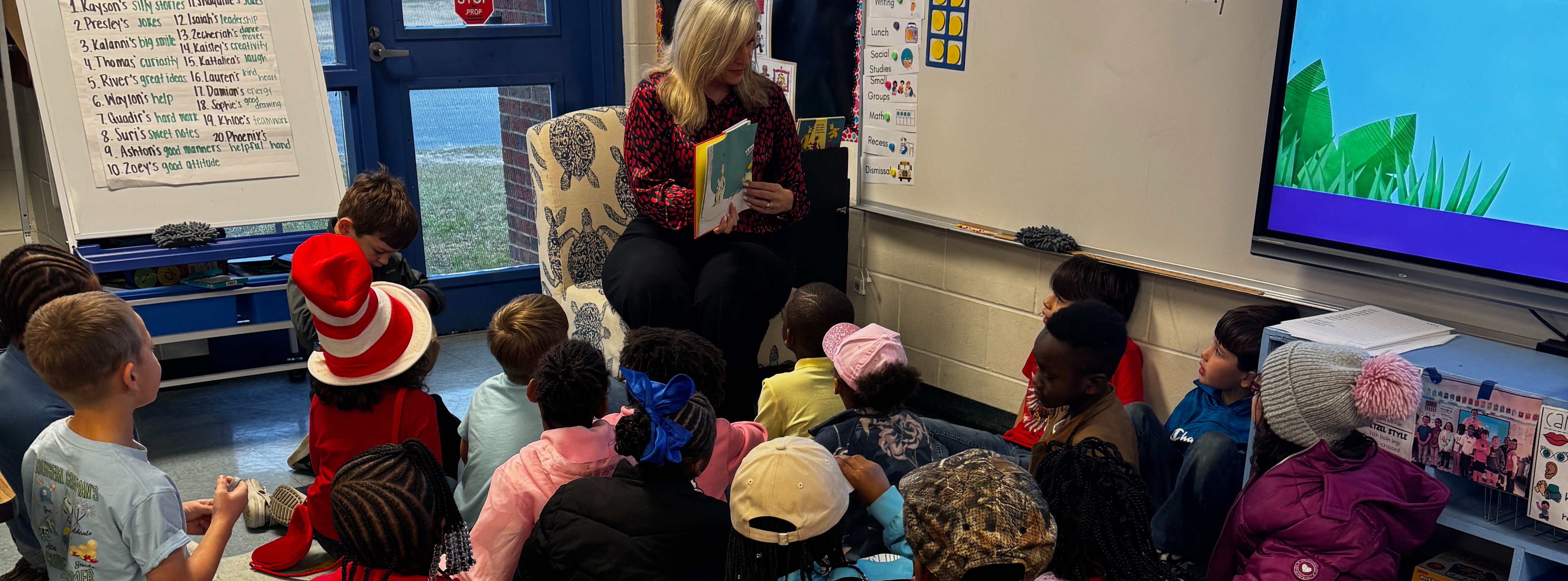 students, book, classroom, adult, hats