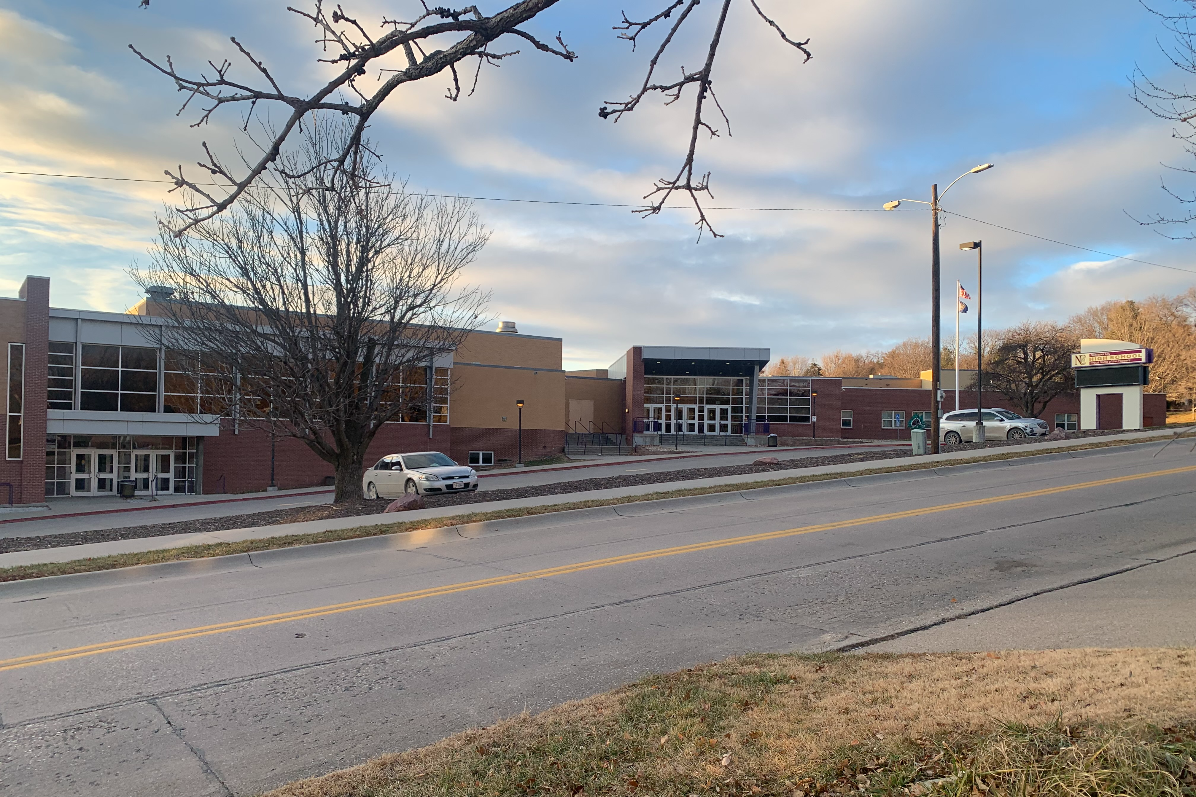 High School Building