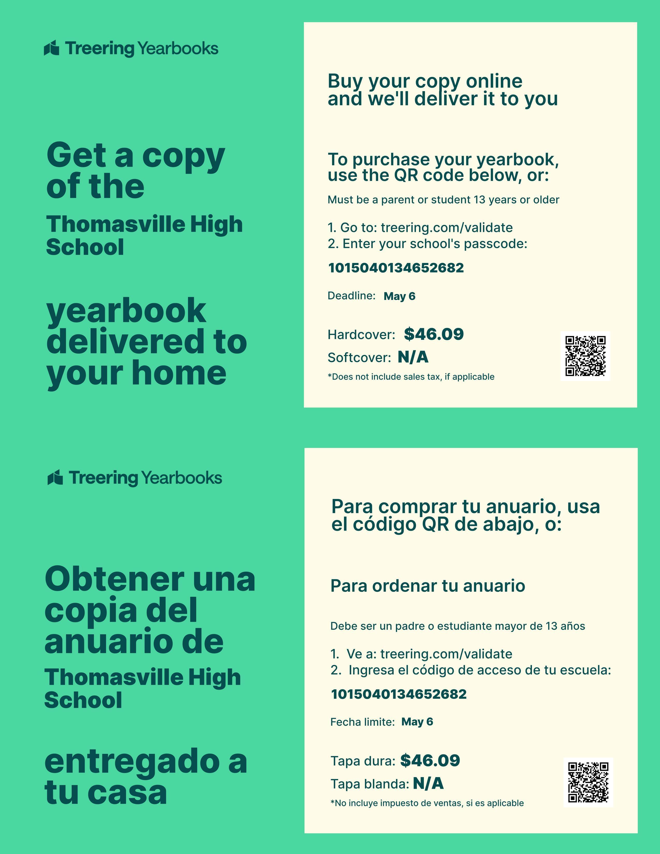 How to purchase a yearbook