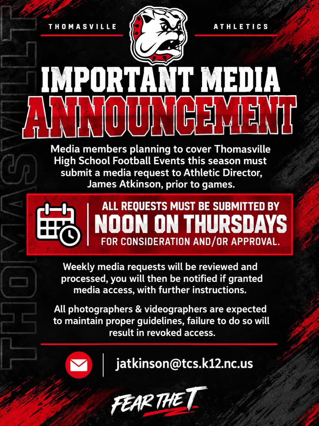   Media Announcement