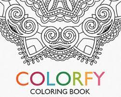 Coloring book featuring an intricate floral pattern, inviting creativity and relaxation through art.