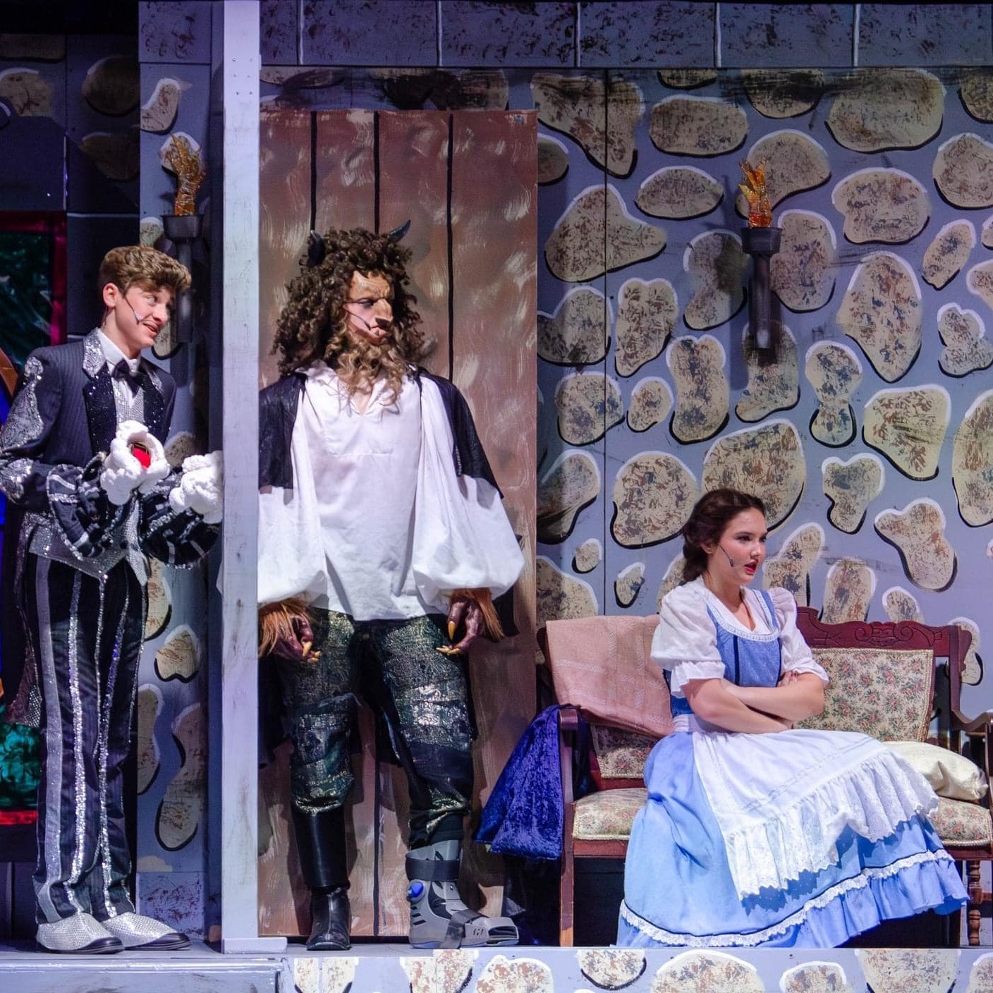 Beauty & the beast production.