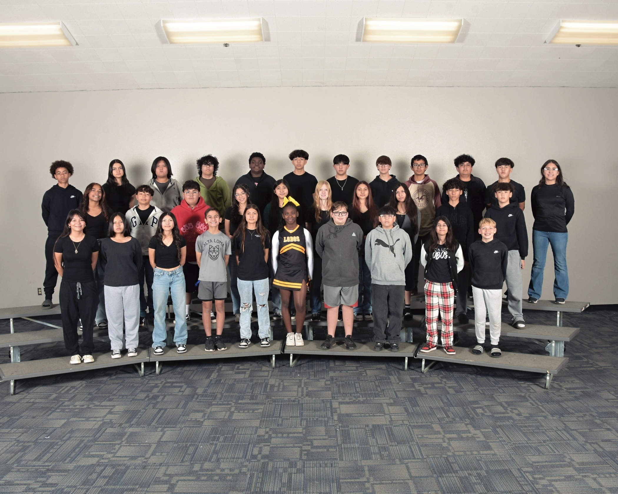 Alta Loma Legendary Lobos Kindergarten through 8th grade. 