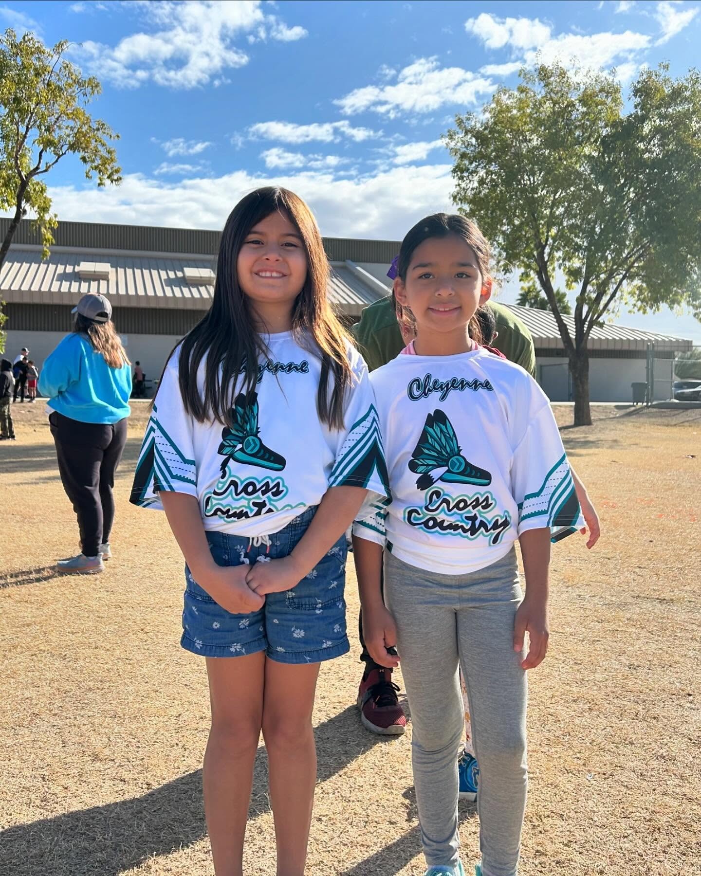 Two Cross Country girls