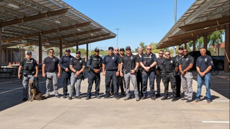Peoria Police at Coyote Hills