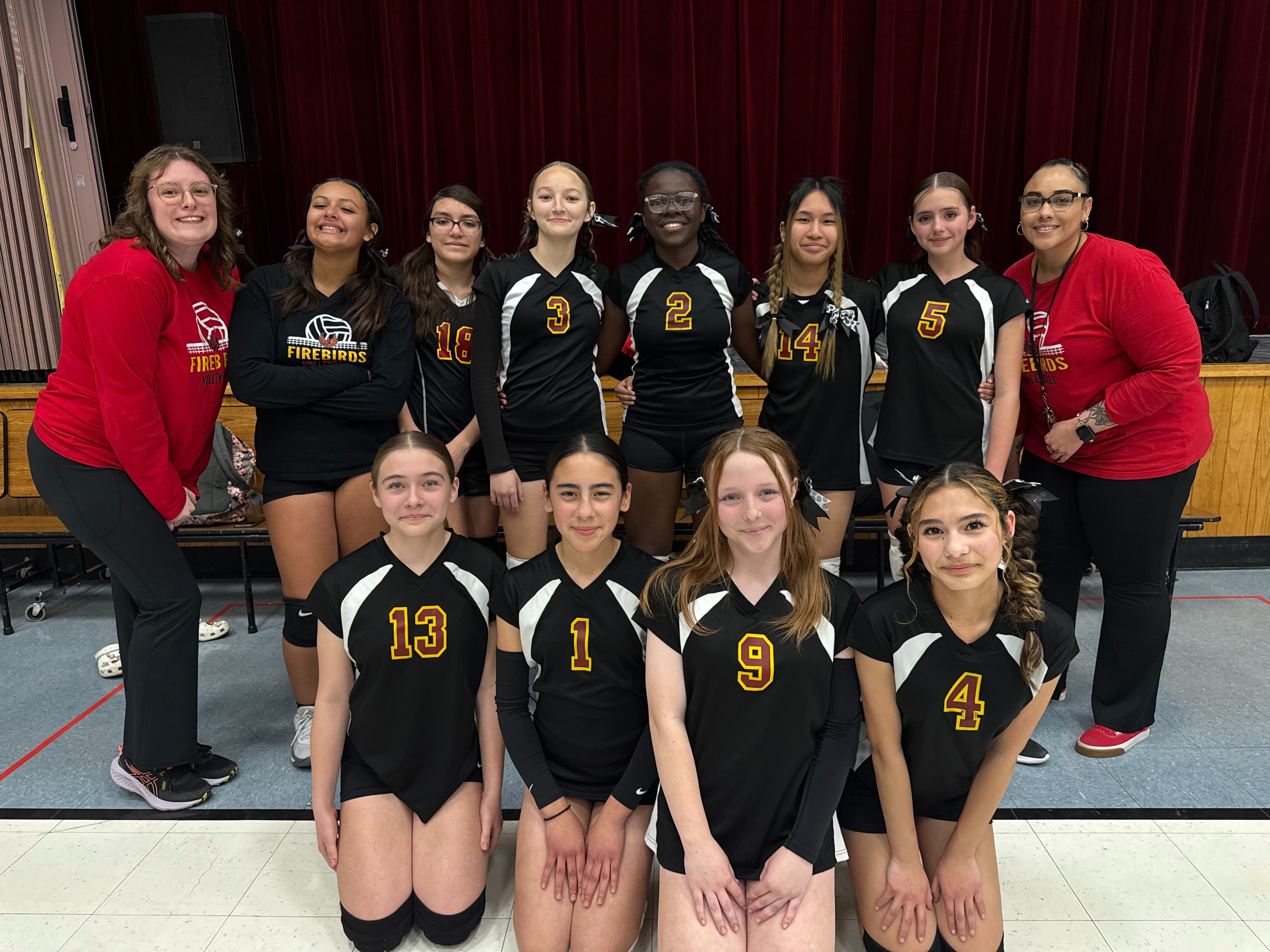 Girls volleyball team