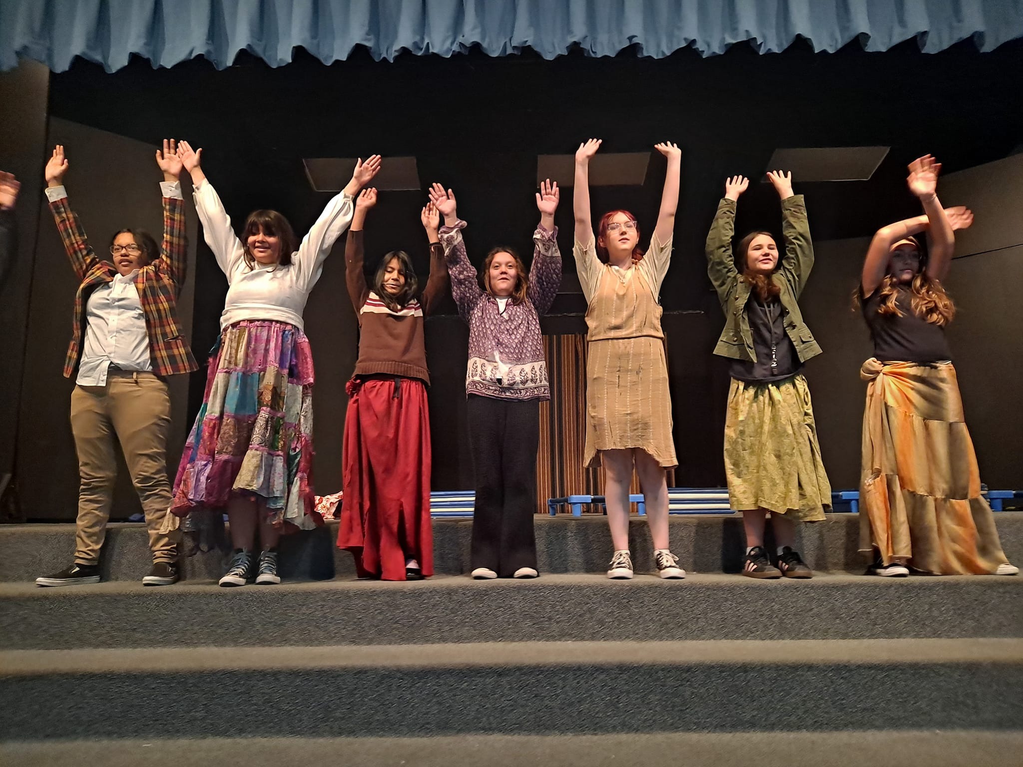 Theatre students