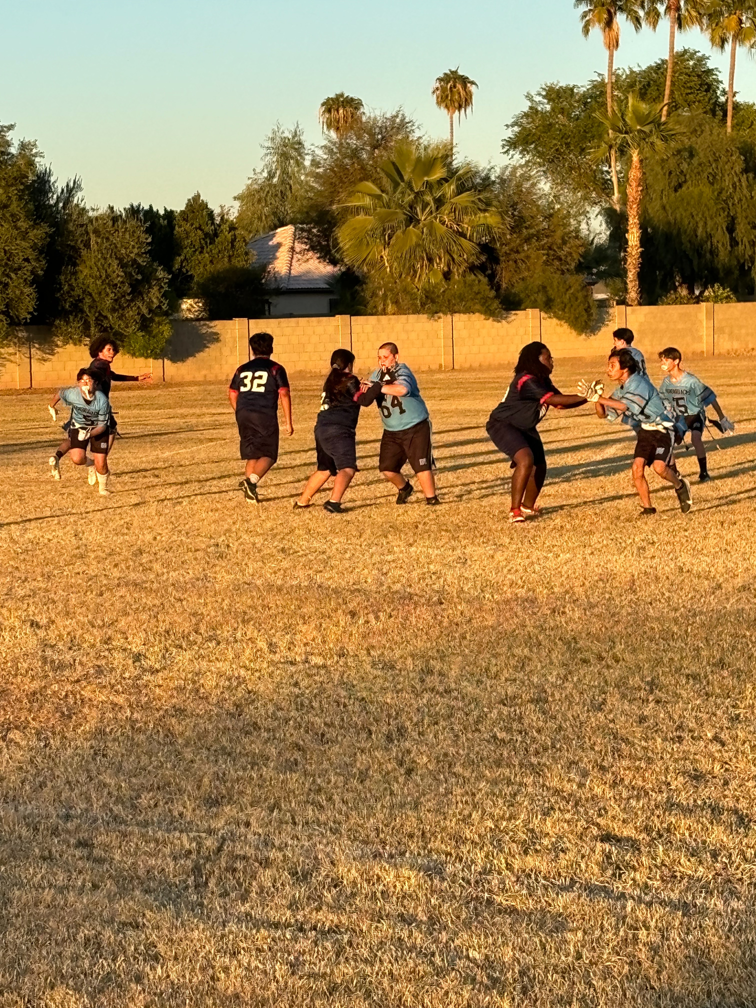 Picture of flag football team