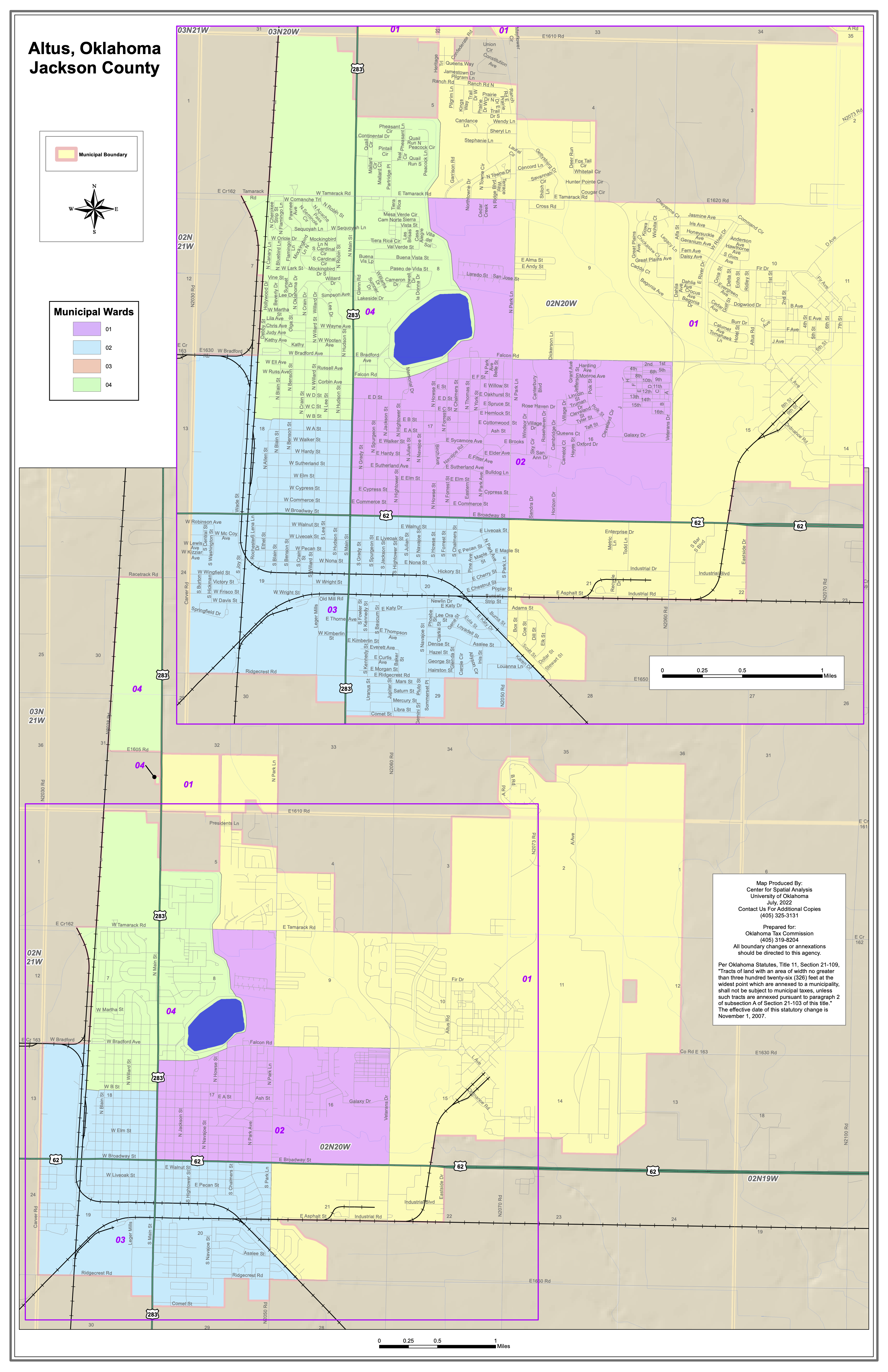 Ward Boundary Map