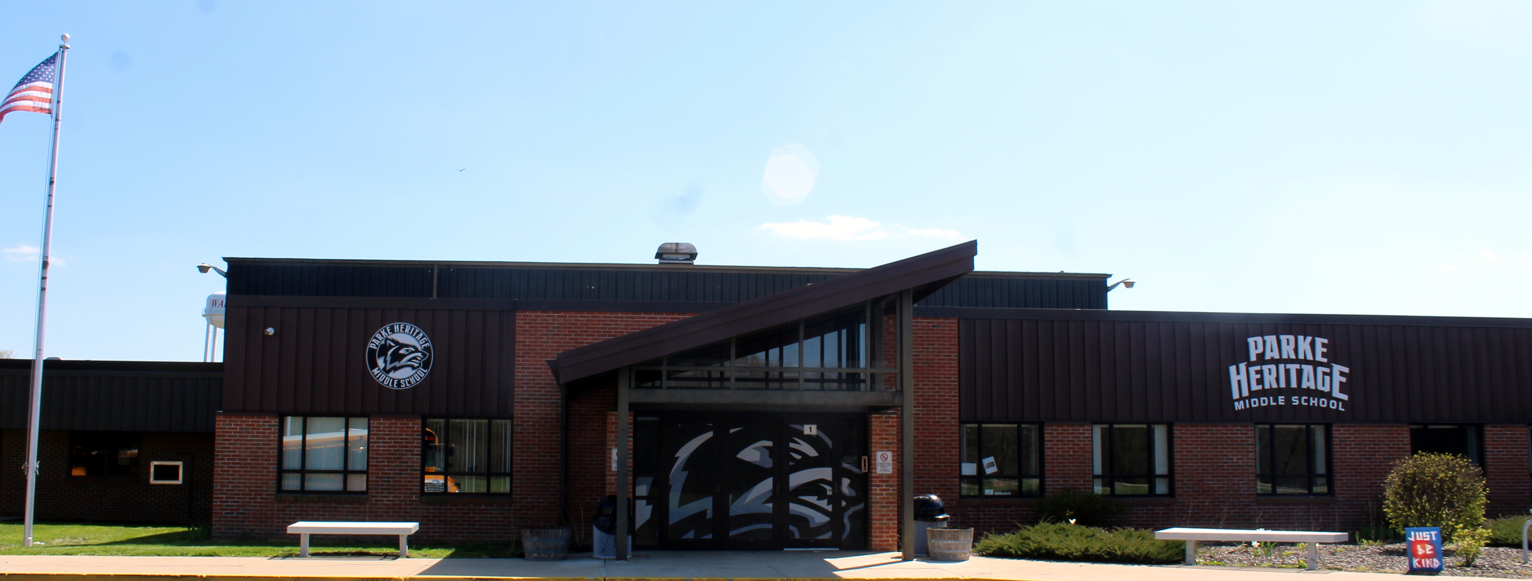 outside of Parke Heritage Middle School