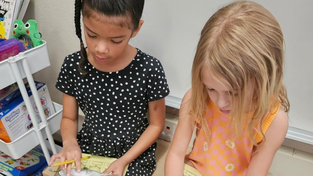 Students learning