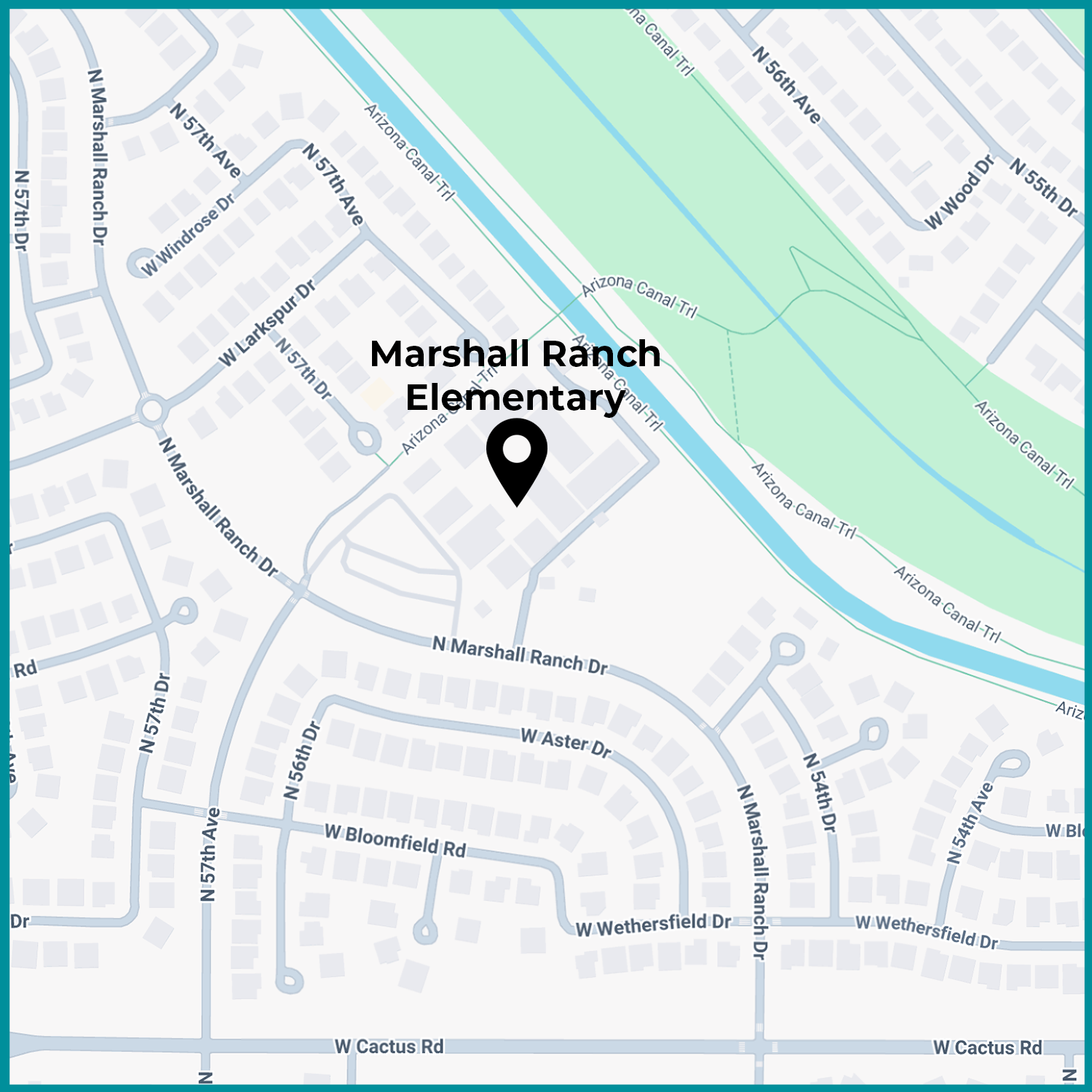 Map Image of Marshall Ranch Elementary