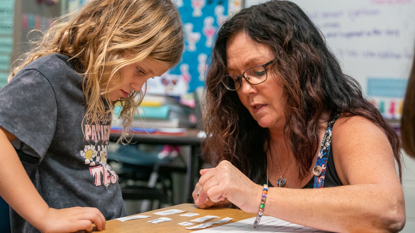Sundance teacher and student