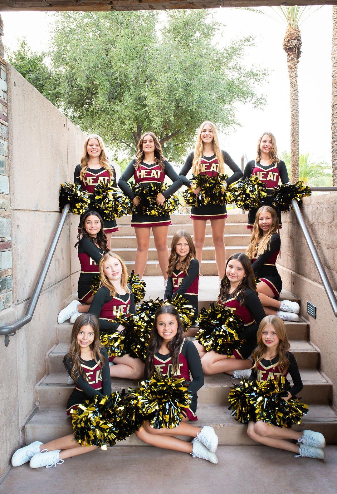 Cheer team picture